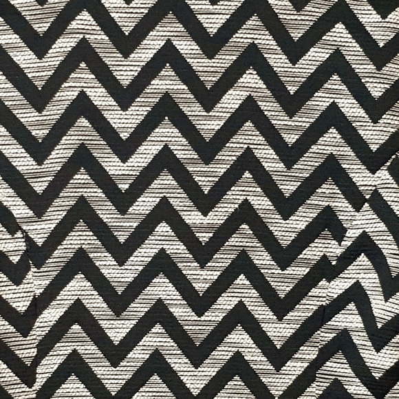 Chevron Tweed Blazer Jacket Black Size Large - Picture 5 of 8